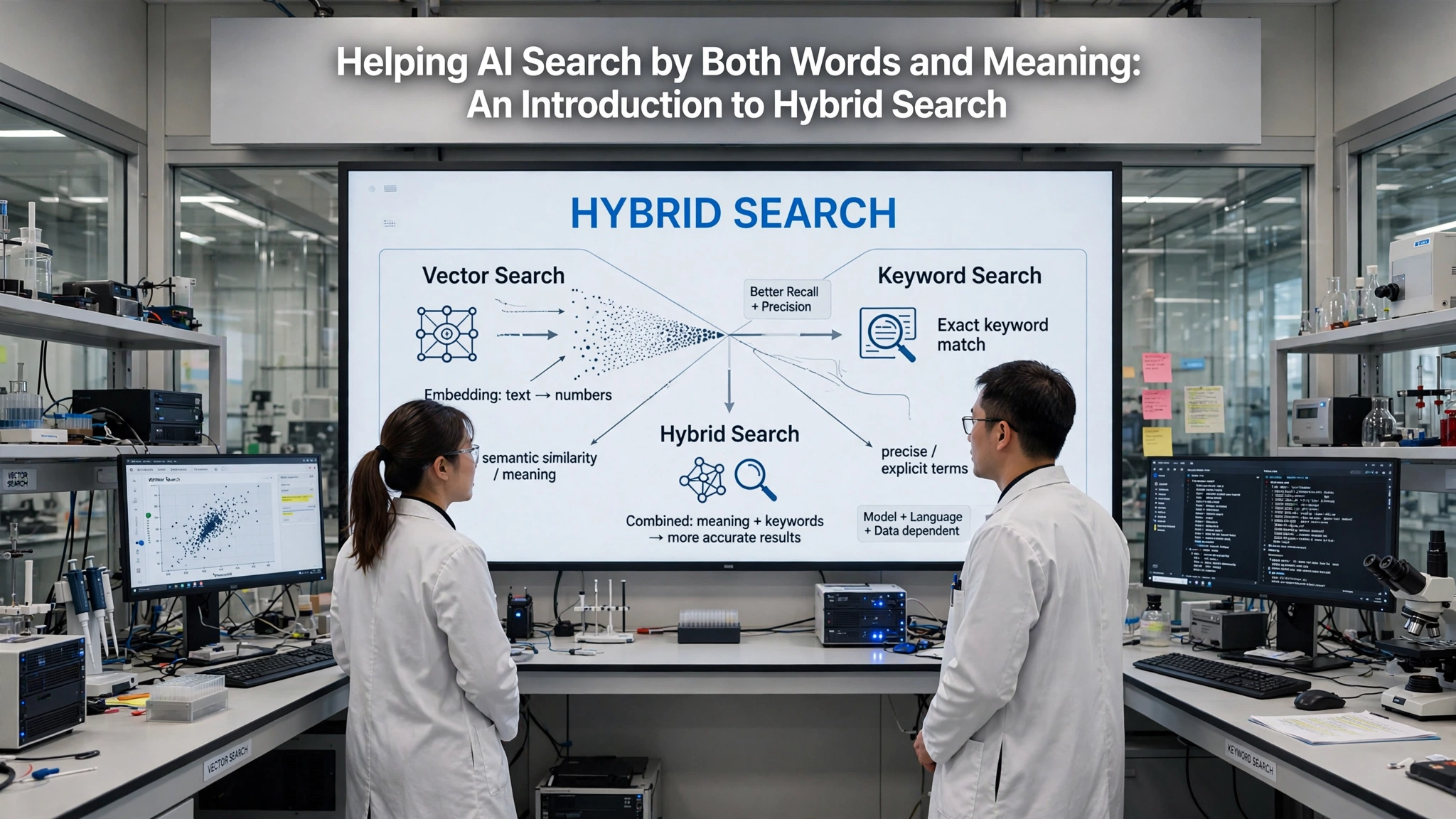 Hybrid Search ช่วยยกระดับให้ AI ค้นหาได้แม่นยำ ทั้งคำและความหมาย