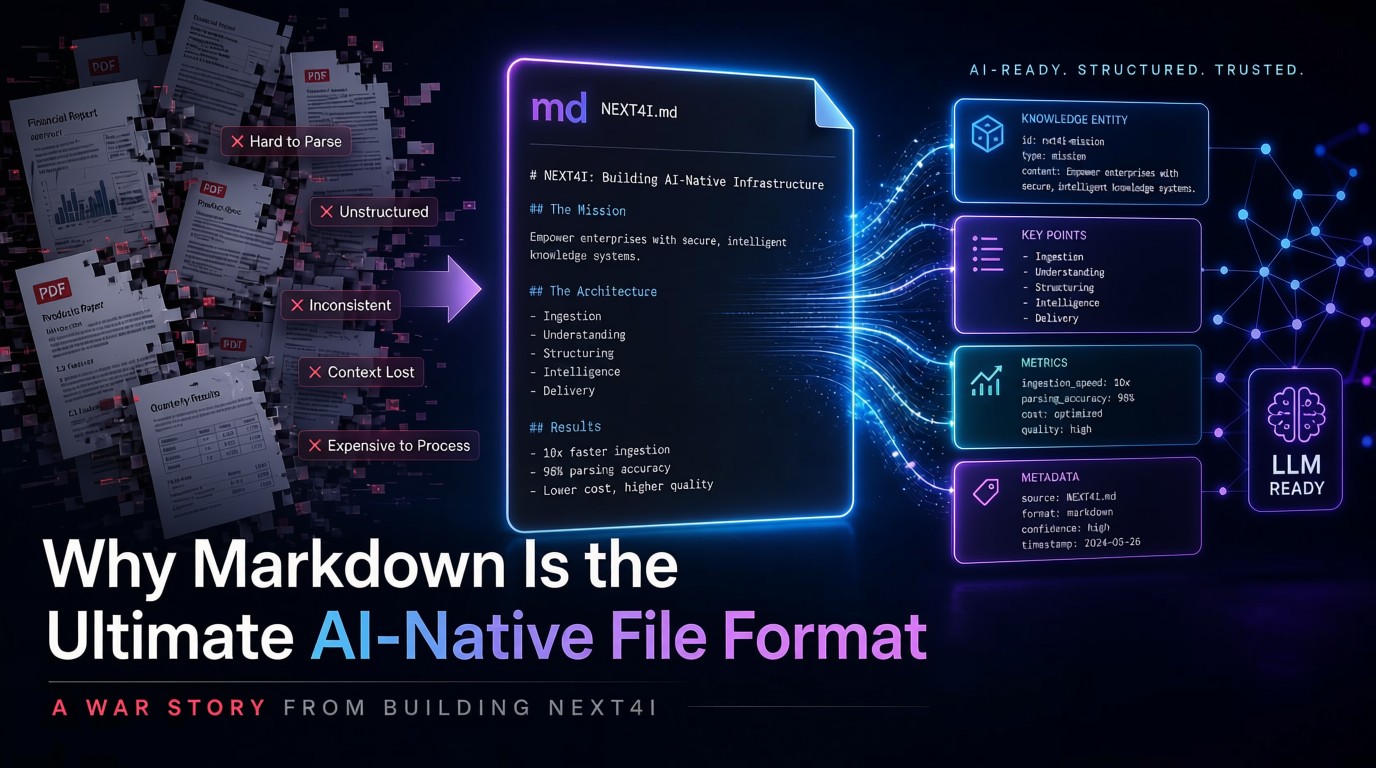 ทำไมไฟล์ Markdown (.md) ถึงคือที่สุดในยุค AI บทเรียนจากสงคราม PDF ของผม